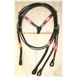 Briglia Western fiocco e...
