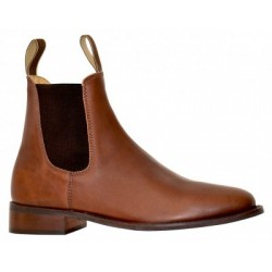 Stivaletto Jodhpur pelle...