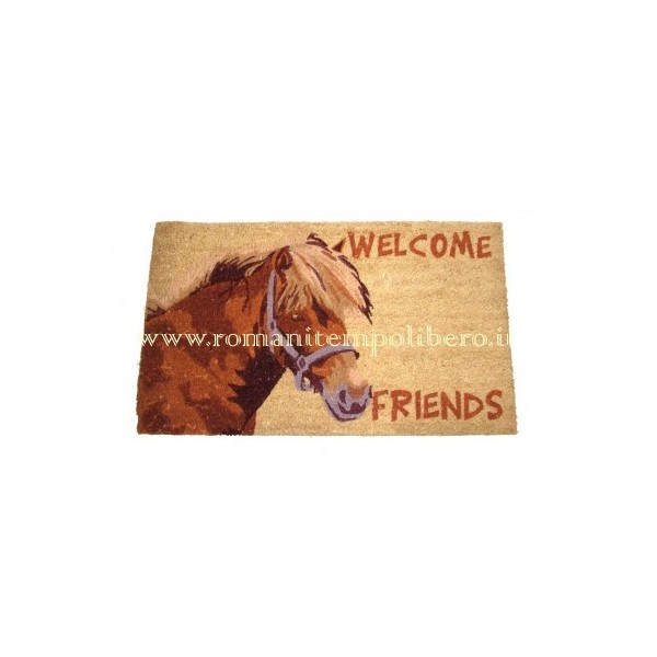 Tappeto in cocco " Welcome...
