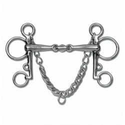 Pelham inox 3 pezzi