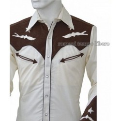 Camicia Western ricami...