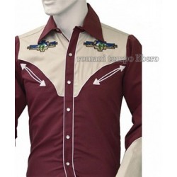 Camicia Western ricami...